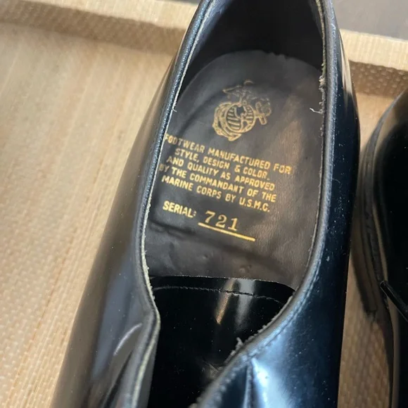 Heilborn Shoe of Worcester Marine Corps Official Military Dress Shoes